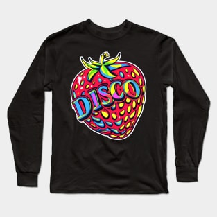 Disco Strawberry Long Sleeve T-Shirt